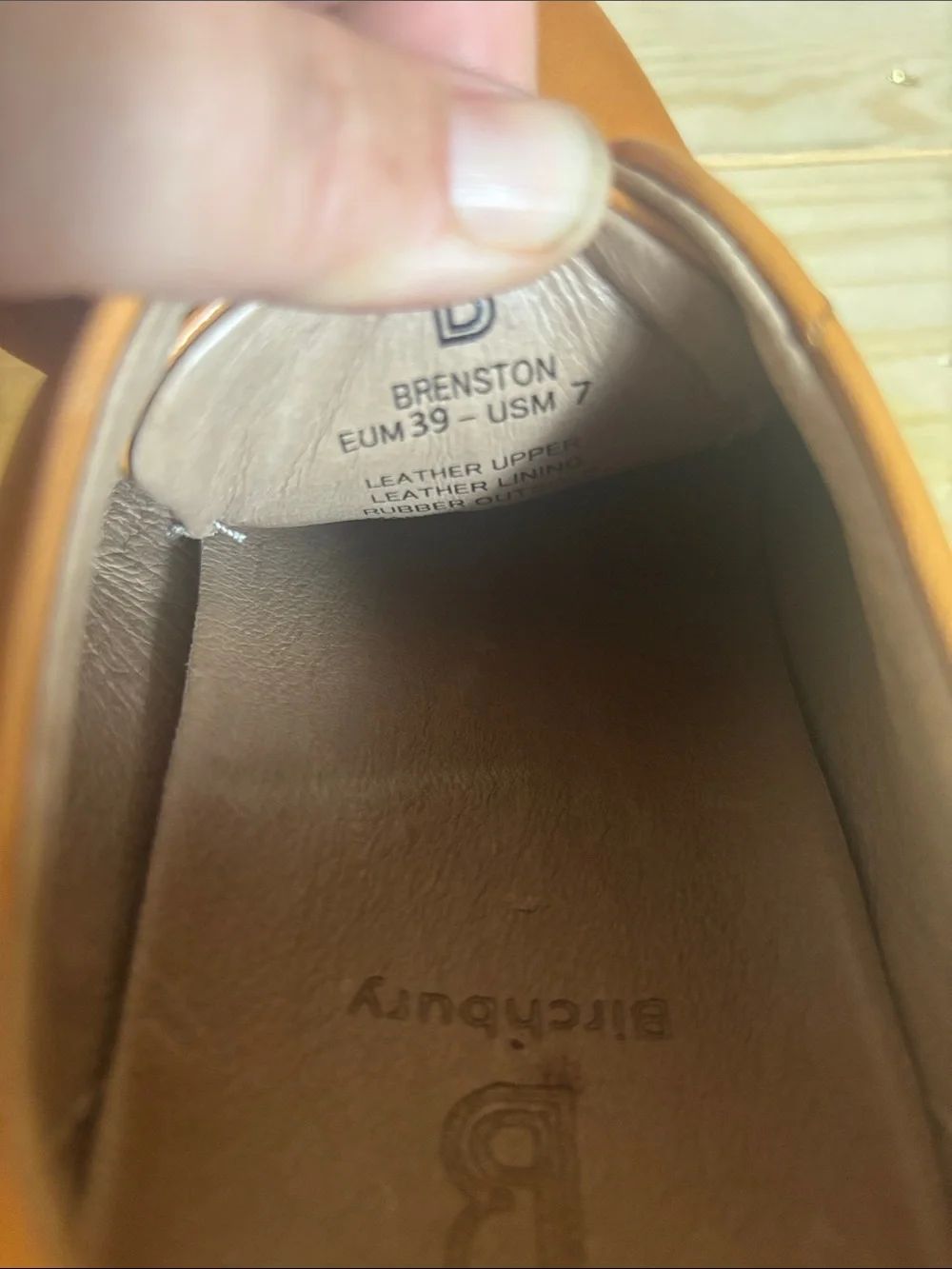 Birchbury Brenston ran Oxford shoes